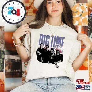Big Time Rush 90S Tour Band Retro Music Fan Unisex T-Shirt
